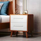 Scandinavian Drawer Storage Wooden 2 drawer Nightstand